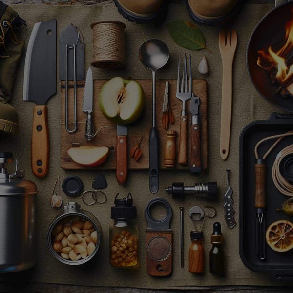 Quel est le matériel indispensable pour cuisiner sans feu en camping dans des zones à risque d'incendie?