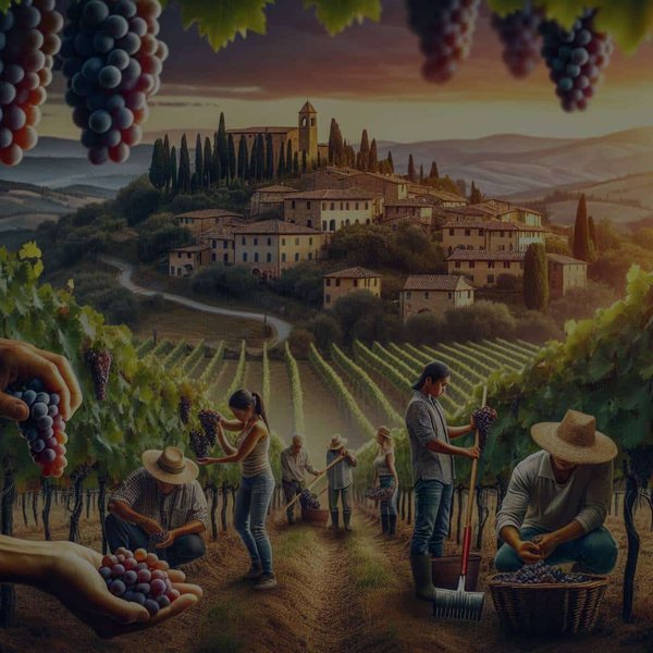 Où séjourner pour une expérience de vendange dans un domaine viticole en Toscane?